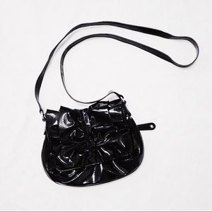 Elle Shiny Bow Handbag